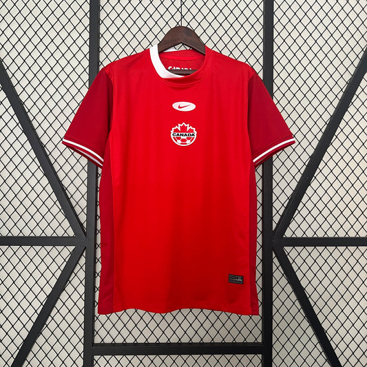 Canada Home Soccer Jersey - 2024/25