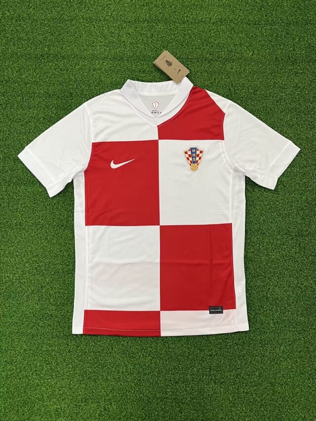 Croatia Home Soccer Jersey - 2024/25