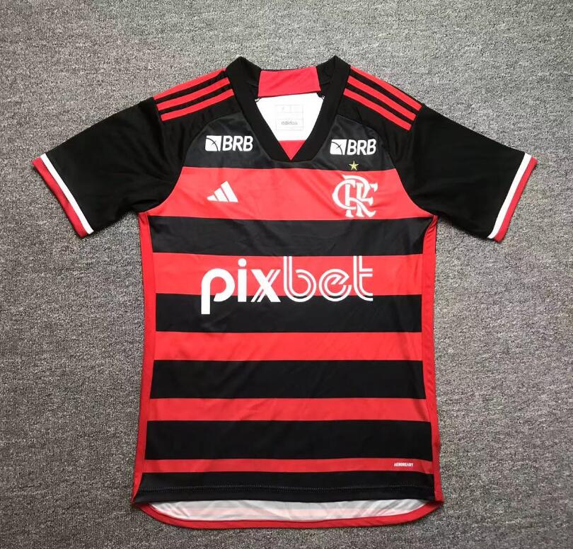 Flamengo Home Soccer Jersey - 2024/25