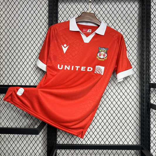 Wrexham AFC Home Soccer Jersey - 2024/25