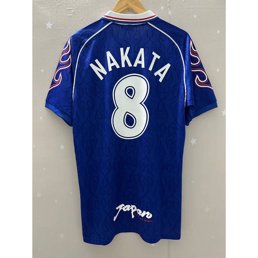 1998 Japan NAKATA NAKAYAMA Top Quality Home Retro Football Jersey custom T-shirt