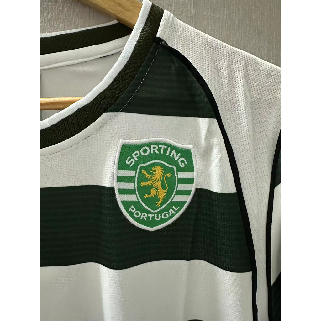 Sporting Lisbon Home Jersey - #28 Cristiano Ronaldo (01-03)