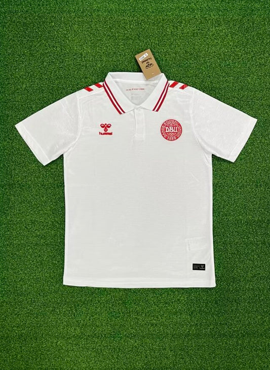 Denmark Away Soccer Jersey - 2024/25