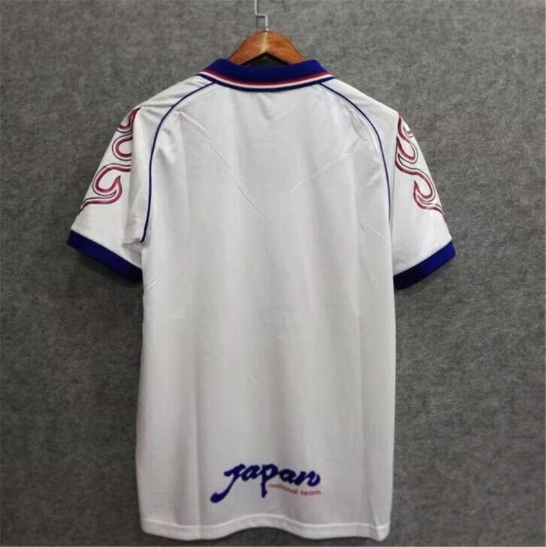 Japan 1998 Away Jersey - Classic Retro World Cup Football Shirt - Vintage Japanese Soccer Kit