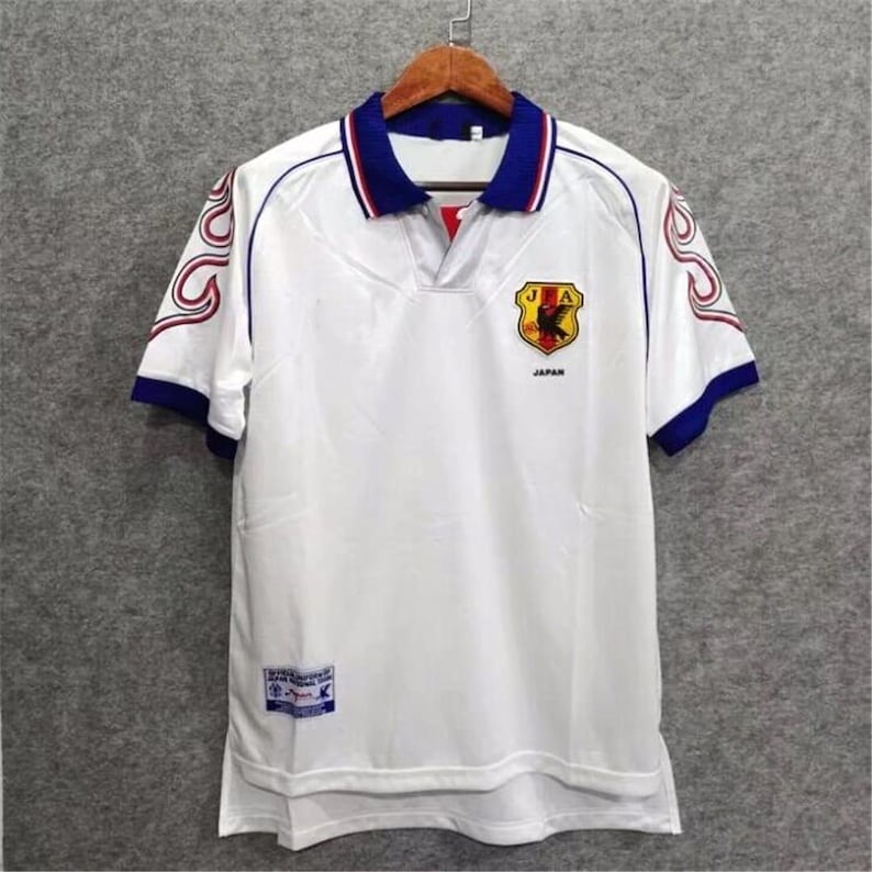 Japan 1998 Away Jersey - Classic Retro World Cup Football Shirt - Vintage Japanese Soccer Kit