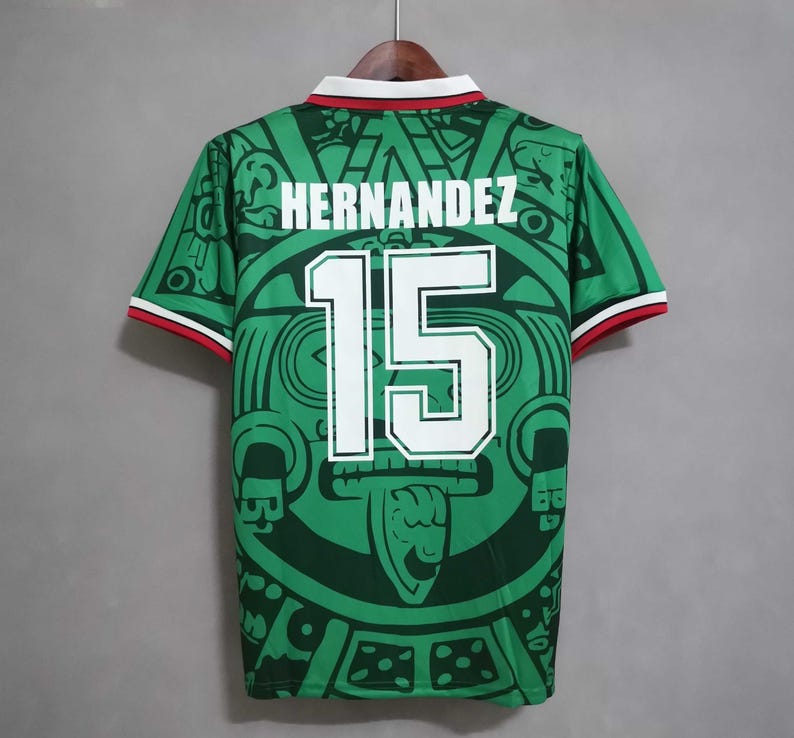 Mexico 1998 Home Jersey - Retro Classic World Cup Shirt - Vintage Mexican Football Kit