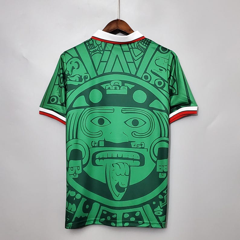 Mexico 1998 Home Jersey - Retro Classic World Cup Shirt - Vintage Mexican Football Kit