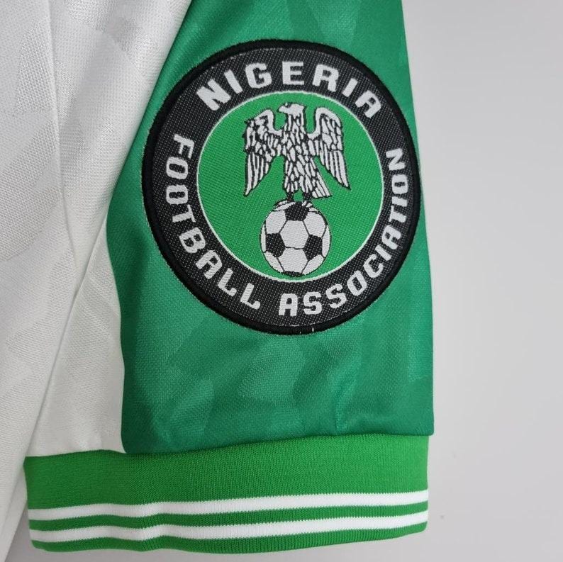 Retro Nigeria 1996 Okocha retro jersey classic shirt , Retro Nigeria Jersey , Retro Football Shirt