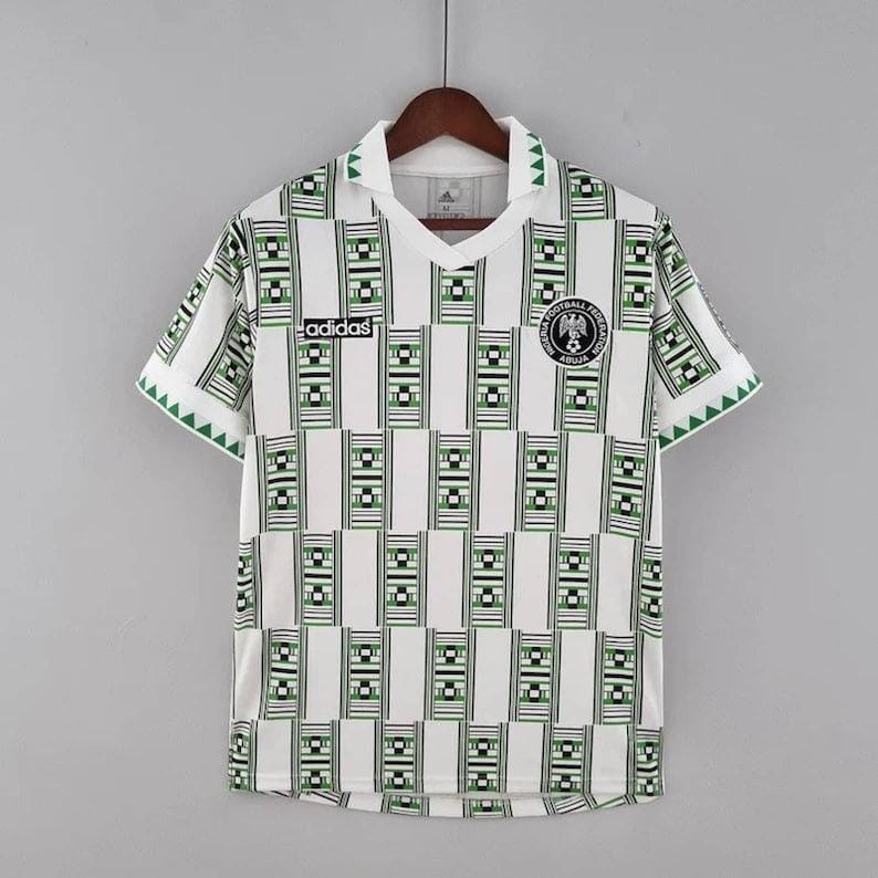 Okocha Jersey Nigeria 1994 World Cup Okocha Vintage Soccer Jersey Retro Classic Football Shirt, Vintage Football Jersey, Nigeria Jersey