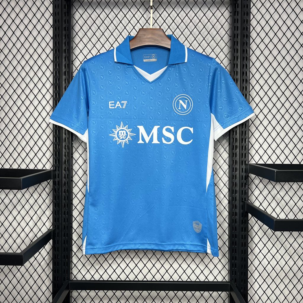 napoli home soccer jersey 24/25