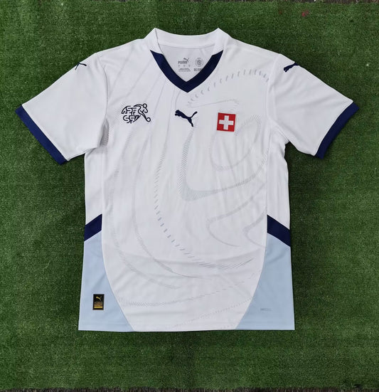 Switzerland Away Soccer Jersey - 2024/25